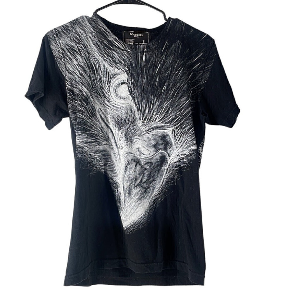 Domrebel dark t shirt art to wear creepy sz small